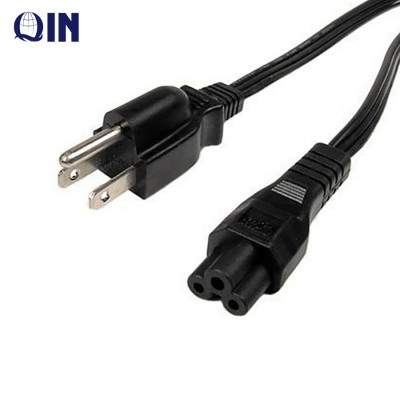 UK Power Cord Computer Cable  to 3 Pin Round Plug